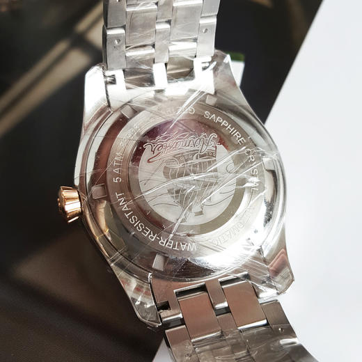 【全新】TITONI 梅花83908 SRG-619自动机械机芯日期显示40MM（男款）Airmaster空中霸王系列精钢/镀金170426NJ127 商品图7