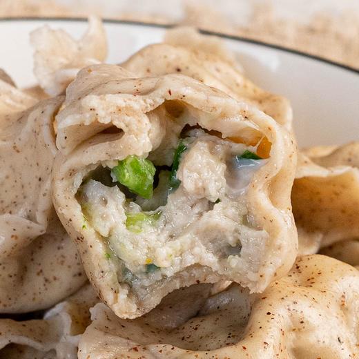 极客手工藜麦水饺/菜角丨馅大饱满，鲜味十足，添加三色藜麦粉荞麦粉，会有轻微化冻情况，不要强行取出，冷冻保存⭐️顺丰陆运 商品图4