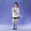 辣妹印花设计感显瘦宽松斜肩T恤-纪念日百货门店同款171653217 商品缩略图3
