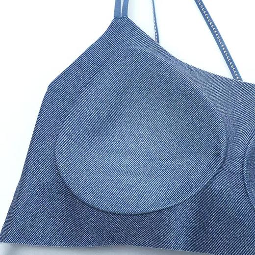 【内衣店庆提前购】3楼安莉芳芬狄诗brain背心女钻饰吊带美背带胸垫内搭打底衫FD00713吊牌价299元 商品图4