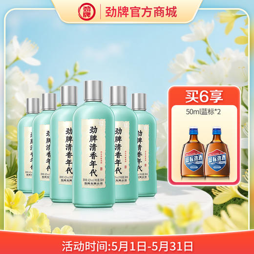 【新品】500ml42度清香年代光瓶酒 商品图0