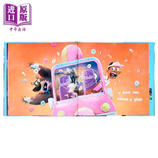 预售 【中商原版】熊和人和甜甜圈车 A Bear a Man and a Donut Van 英文原版 儿童绘本 图画故事书 亲子共读 温馨有趣 进口童书 商品图4