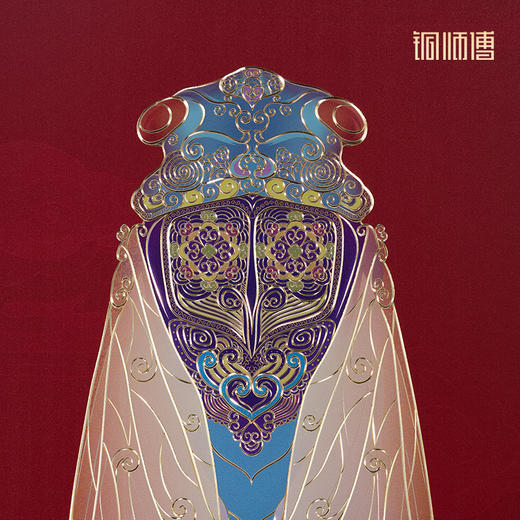 铜师傅 手工錾刻《一鸣惊人》客厅玄关画沙发背景墙装饰画挂画 商品图3