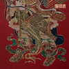 铜师傅 手工錾刻《门神纳福（一对）》客厅玄关画沙发背景墙挂画 商品缩略图3