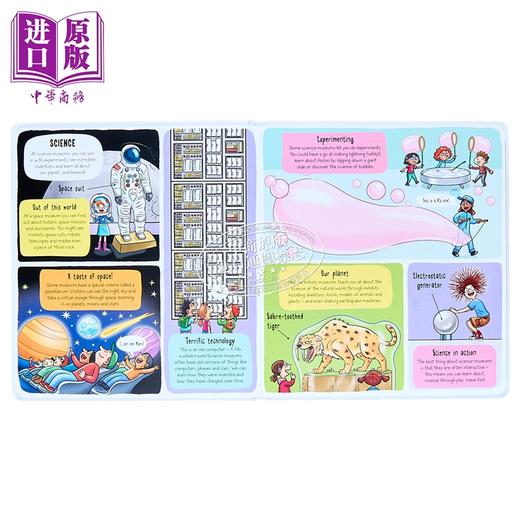 【中商原版】小小探索家 博物馆 Little Explorers Lets Go! Museum 英文原版 儿童科普绘本 纸板书翻翻书 进口童书 精美插图 商品图3