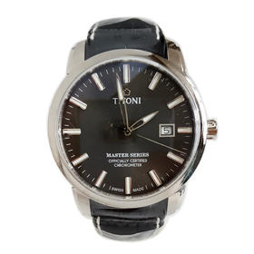 【全新】TITONI 梅花83188 S-ST-576自动机械机芯日期显示41MM（男款）Master Series大师系列精钢170426NJ35