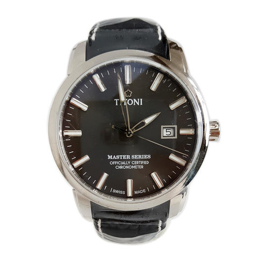 【全新】TITONI 梅花83188 S-ST-576自动机械机芯日期显示41MM（男款）Master Series大师系列精钢170426NJ35 商品图0