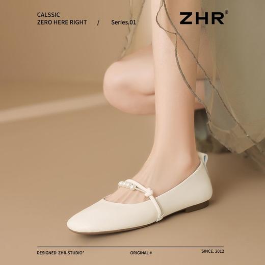ZHR防滑平底单鞋2026女鞋软皮新款软底仙女脚蹬裙子百搭轻便玛丽 商品图8