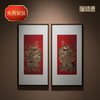 铜师傅 手工錾刻《门神纳福（一对）》客厅玄关画沙发背景墙挂画 商品缩略图0