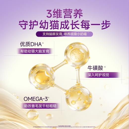 新品【生羊乳鲜肉奶糕粮】28天助力幼猫长肉 烘焙工艺 不加一滴水只用生羊乳 模拟母乳营养 3大免疫成分协同激发自护力 双重益生菌三重益生元助护幼猫肠道健康 商品图4