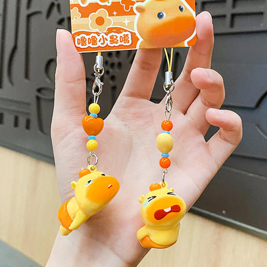 噜噜对装小鼻噶钥匙扣-纪念日百货门店同款163301289 商品图3