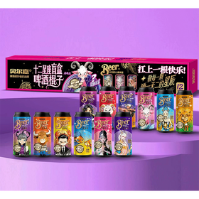 J贝尔嘉十二星座500ml*12啤酒棍子（盒）