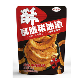 武骑士88g麻辣小龙虾味酥脆猪油渣