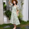 LPIUTY 绿野仙踪秀款印花连衣裙 L018109 仙女碎花裙 方领凸显天鹅颈 复古又减龄 垂坠感面料 高腰线+大A摆设计 自带氛围感【下单3-7天发货！周日、节假日顺延】 商品缩略图8