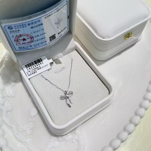 小众设计蝴蝶结气质S925项链-纪念日百货门店同款167595608 商品图2