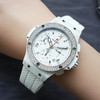 【95新】HUBLOT 宇舶342.CH.230.RW自动机械机芯日期显示、计时41MM（女款）BIG BANG系列白陶瓷/精钢270426JJ20 商品缩略图7