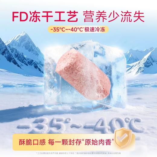 新品【蔓越莓生骨肉冻干】助力猫咪嘘嘘更顺畅  鱼油加磷虾粉双重滋养 蔓越莓加蓝莓天然果护 商品图4