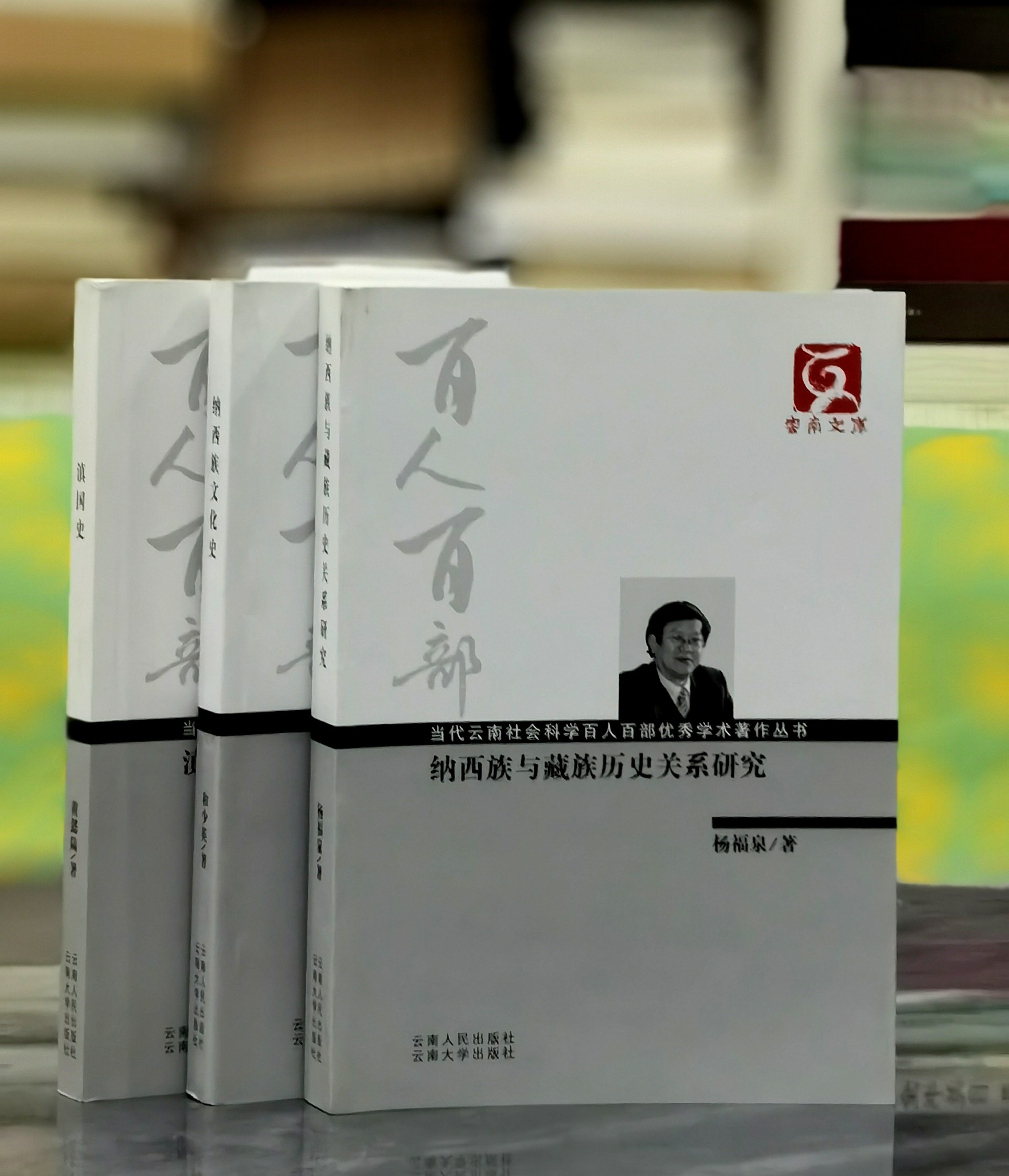 【处理】云南文库三种：《滇国史》+《纳西族文化史》+《纳西族与藏族历史关系研究》，16开，平装，黄懿陆、和少英、杨福泉著，云南人民出版社出版，分别定价50、51、65，单册售价15元一册，合售38元。