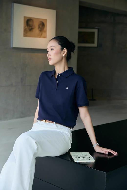夏季新款H哈吉S 女士夏季短袖polo衫 商品图10