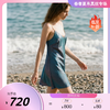 南法SJD/soie jardin3#双色桑蚕丝撞色镶边复古鸢尾符色织提花家居服三件套S332TC 商品缩略图0