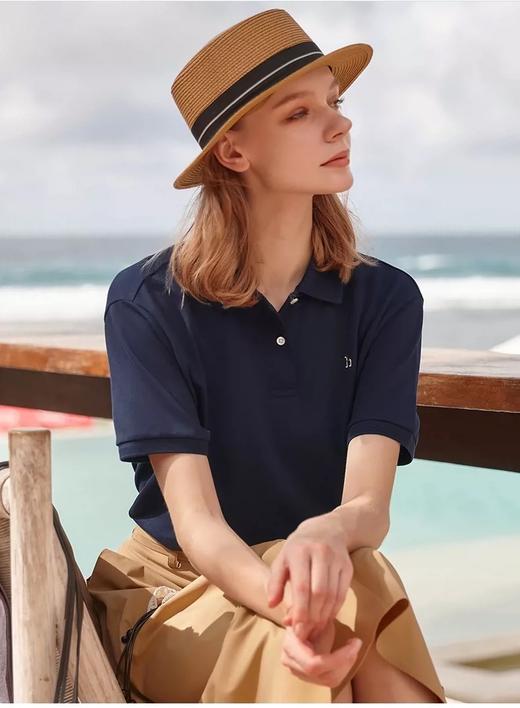 夏季新款H哈吉S 女士夏季短袖polo衫 商品图5