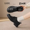 ZHR则则【头层牛皮】英伦复古经典小皮鞋女2026新款时髦舒适单鞋 商品缩略图3