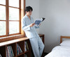 M*JI100%棉双层纱情侣糖果色家居服30137 商品缩略图14