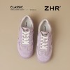 ZHR则则紫色德训鞋女2026春季新款透气平底阿甘鞋复古休闲鞋 商品缩略图3