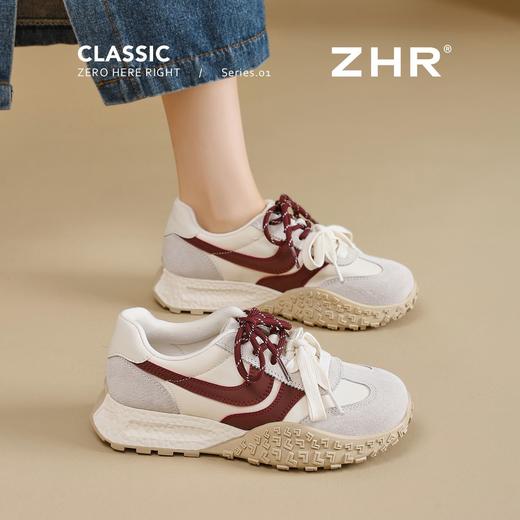 ZHR高颜值百搭阿甘鞋春夏新款4.5CM增高休闲德训鞋舒适运动鞋 商品图7