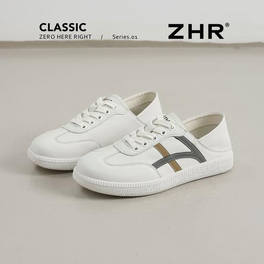 ZHR休闲两穿百搭小白鞋女2026新款春季德训鞋软底运动休闲鞋 商品图6
