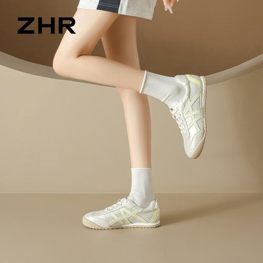 ZHR则则平底超软德训鞋2026春超轻不累脚阿甘鞋舒适透气休闲鞋 商品图9