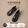 ZHR则则【头层牛皮】英伦复古经典小皮鞋女2026新款时髦舒适单鞋 商品缩略图1