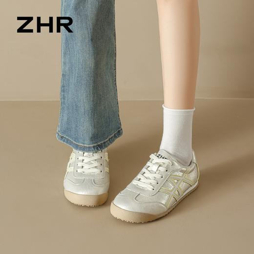 ZHR则则平底超软德训鞋2026春超轻不累脚阿甘鞋舒适透气休闲鞋 商品图7
