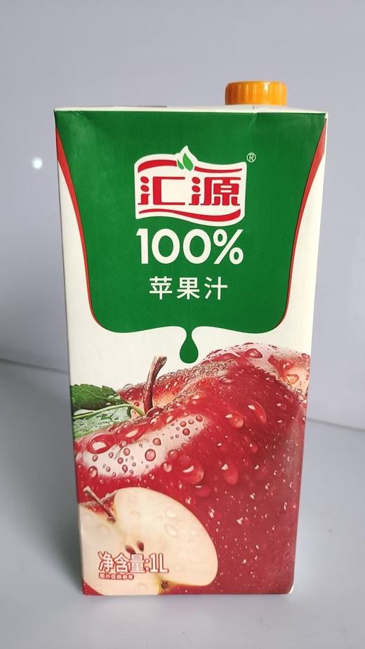汇源1L苗条装100%苹果汁 商品图4