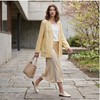 PALUOPO/PL春夏V领休闲衬衫宽松减龄百搭外套ES250666Z 商品缩略图6
