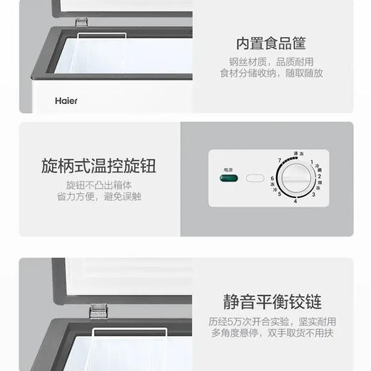 海尔（Haier）冷柜 BC/BD-300GHPDZ 商品图12