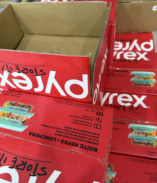 美国康宁保鲜盒2个高硼硅玻璃780ml➕980ml 商品图7