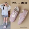 ZHR则则紫色德训鞋女2026春季新款透气平底阿甘鞋复古休闲鞋 商品缩略图6