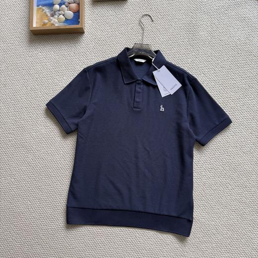 【3A抗菌】哈家夏季休闲白标小logo polo衫男士时尚简约通勤短袖上衣！ 商品图3