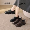ZHR则则【头层牛皮】英伦复古经典小皮鞋女2026新款时髦舒适单鞋 商品缩略图6