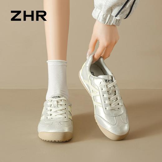 ZHR则则平底超软德训鞋2026春超轻不累脚阿甘鞋舒适透气休闲鞋 商品图6