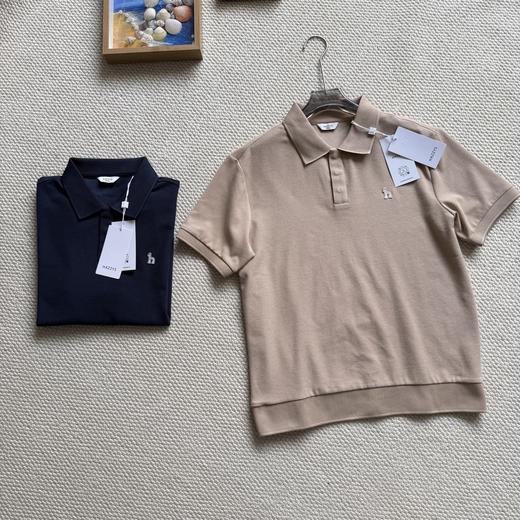 【3A抗菌】哈家夏季休闲白标小logo polo衫男士时尚简约通勤短袖上衣！ 商品图5