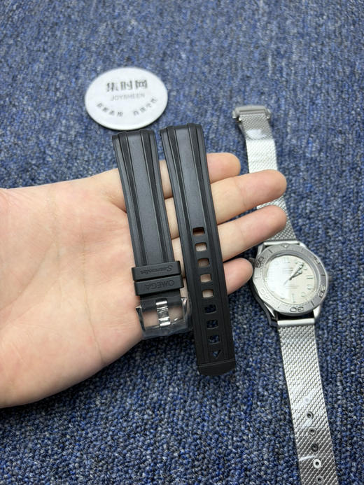 OR欧米茄海马300米系列【007海马灰】米兰钢带 男士腕表 表径42mm 8806一体机 商品图9