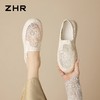 ZHR则则时尚百搭刺绣渔夫鞋女2026新款编织显瘦舒适透气耐磨单鞋 商品缩略图4