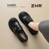 ZHR厚底英伦乐福鞋女鞋2026春季新款软底复古一脚蹬百搭通勤单鞋 商品缩略图9