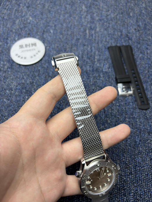 OR欧米茄海马300米系列【007海马灰】米兰钢带 男士腕表 表径42mm 8806一体机 商品图7