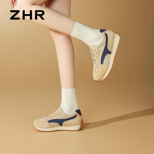 ZHR女鞋运动休闲鞋春夏款阿甘鞋轻便软底舒适百搭爆款德训旅游鞋 商品图7
