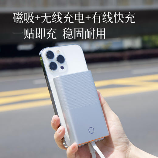 【磁吸充电宝】【新增复古款】手机耳机都能充电 1万毫安 可上飞机高铁 商品图5