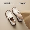ZHR厚底英伦乐福鞋女鞋2026春季新款软底复古一脚蹬百搭通勤单鞋 商品缩略图3