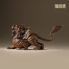 铜师傅《貔貅迎财》中式家居办公室铜摆件 乔迁新居开业装饰礼品 商品缩略图4